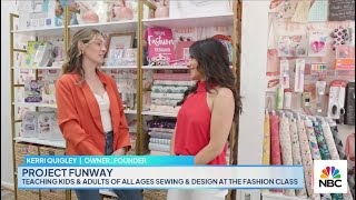 The Fashion Class on NBC New York Live with Joelle Garguilo!