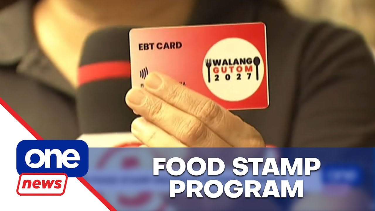 Food Stamp Program Launched In Tondo - YouTube