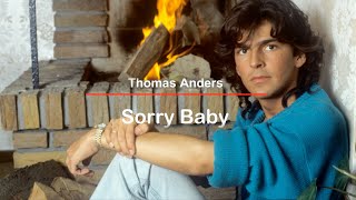 Modern Talking (Thomas Anders) - Sorry Baby (DJ Eurodisco Instrumental Mix) Exclusive Discostars80