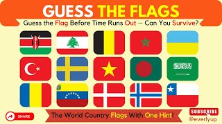 🚩 Guess the Flag… But Be Careful, It’s Trickier Than You Think! 🌎