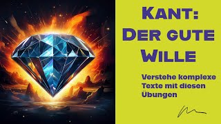 Besser in Ethik: 1. Übungen zum guten Willen bei Kant (Multiple Choice)