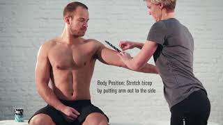 Bicep Application | Compex Tape