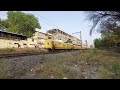 flat 110 kmph action icf wap4 mumbai hydrabad express skipping kasarwadi at mps