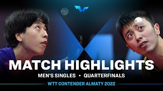 Hiroto Shinozuka vs Chen Yuanyu | MS | WTT Contender Almaty 2022 (QF)