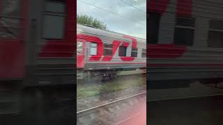 Редкий вагон 🚊 в составе грузового поезда