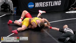 HWT Colton Schultz (Arizona State) vs Lewis Fernandes (Cornell)