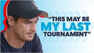 Throwback: Andy Murray's Emotional 'Retirement' Press Conference | Amazon Prime Video