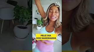 A  felicidade no rosto de Beatriz Franck