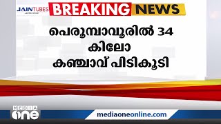 എറണാകുളം പെരുമ്പാവൂരിൽ പാഴ്സൽ വഴി അയച്ച 34 കിലോ കഞ്ചാവ് പിടികൂടി