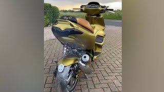 INSANE GOLD GILERA RUNNER 😳🔥