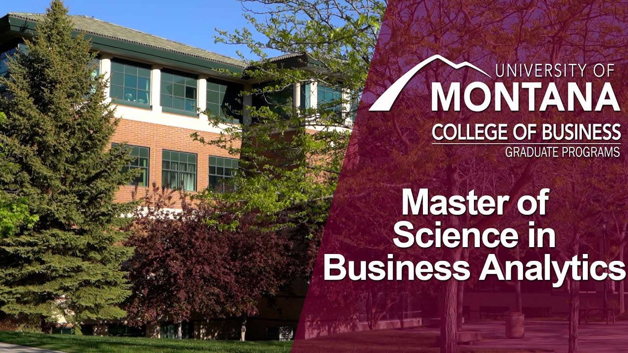 Master Of Science In Business Analytics - YouTube