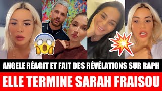 ANGELE RÉAGIT À AJA49 DE SAM ZIRAH AVEC RAPHAEL ET TIFFANY \u0026 TERMINE FORT SARAH FRAISOU ! 😱