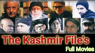The Kashmir File's: Full Hd Hindi Movie 2022 || Anupam kher Mithun| Vevek