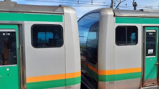 【車両ゆらゆらジョイント音】東海道線E231系 普通 熱海行 根府川駅出発