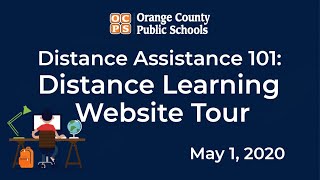 OCPS | Distance Assistance 101 - Website Tour