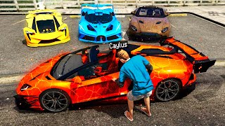 Stealing ELEMENTAL SUPERCARS In GTA 5.. (Mods)