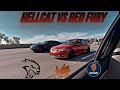 DODGE HELLCAT vs FBO SAAB 9-3 AERO XWD