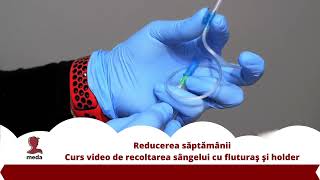 Recoltarea sangelui - Curs video recoltarea sangelui cu fluturas si holder #nursery