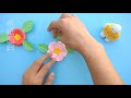 diy paper flower—折纸：花朵