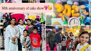 50th anniversary of cake show 🎂||Family fun and Joy😍||SPURTHI VLOGS||