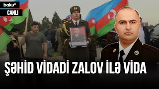 Şəhid Vidadi Zalov ilə vida mərasimi -12.04.2023