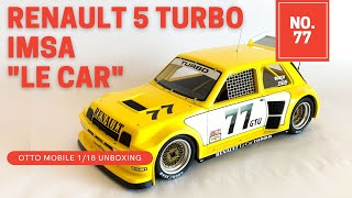 Otto mobile 1/18 Renault 5 Turbo \