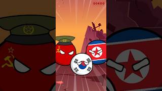 S. Korea, Turkey and USA military relations #countryballs #shorts