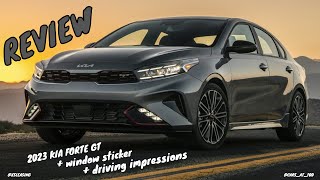 2023 KIA FORTE GT WITH GT2 PACKAGE   THE MOST FUN AND AFFORDABLE COMPACT SEDAN !?