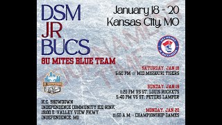 1.19.25 - DSM 8U Bucs Blue vs St. Peters - KC Showdown 5:40PM