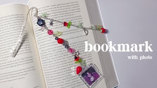 [beads-Log] bookmark with photo ✨ | pembatas buku dari manik-manik super gemess (+ foto) 💫🌷🌱