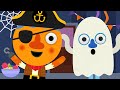 Knock Knock, Trick Or Treat? | Halloween Kids Song | Noodle & Pals