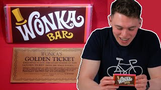 Scottish People Try Willy Wonka Chocolate Bars