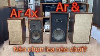 Loa Mỹ 👉Ar 4X 👉Ar 8 Huyền thoại nhạc vàng I âm thanh bãi Mỹ I @minhtuanaudio7336