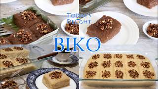 Biko Recipe with Latik (Sinukmani) - Today's Delight