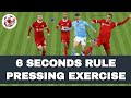 6 seconds rule pressing drill!