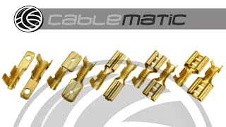 Terminal Faston - distributed by CABLEMATIC ®