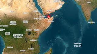 Now :5.1M Earthquake in  Somalia , Top 20 Major Earthquakes last year