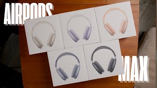 AirPods Max Unboxing | All Colours