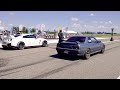 2014 Nissan GT-R R35 vs Nissan Skyline GT-R R32 RB30DET 1/4 mile drag race