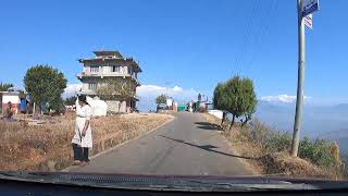 Gorkha Kalika to Bhimsen Park l Himalayan road scenic view l Gorkha