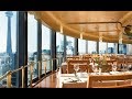 The Westin Harbour Castle Restaurant with view of Toronto Canada 2017