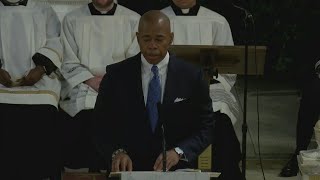 Mayor Adams eulogizes FDNY Gerhard