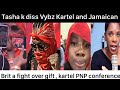 them a beat Britany goffe ova tiktok | Tasha k diss kartel | vybz kartel at PNP conference | ivany