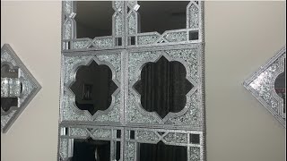 $12 DOLLAR TREE GLAM MIRROR AND WALL SCONCES SET | NEW DOLLAR TREE MERCH