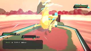 Temtem テムテム　新しい島の難易度高めのレイド挑戦　神話級テムテム　ボルゴンとの対峙（伝説ポケモン）