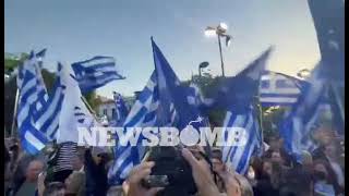 Πλήθος κόσμου στην προεκλογική ομιλία του Κυριάκου Μητσοτάκη στο Θησείο| newsbomb.gr