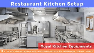 Restaurant Kitchen Setup