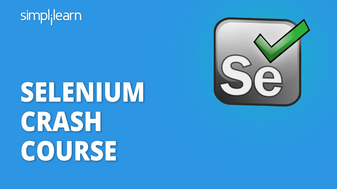 Selenium Crash Course | Selenium Tutorial For Beginners | Selenium ...