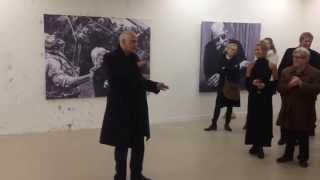 Speech Luc Tuymans at The Thirteen Masters show by Charlotte De Cock