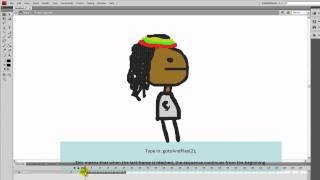 How to make a walking / jumping game with Flash CS4 (Part 1/3 - Character design)